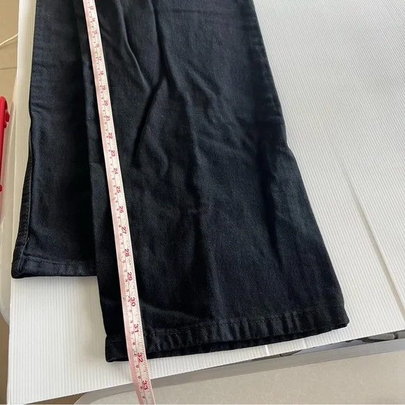 Levi’s 501 Men’s Denim Jeans Black Straight Leg Size 34W 32L *read description* - Picture 13 of 13